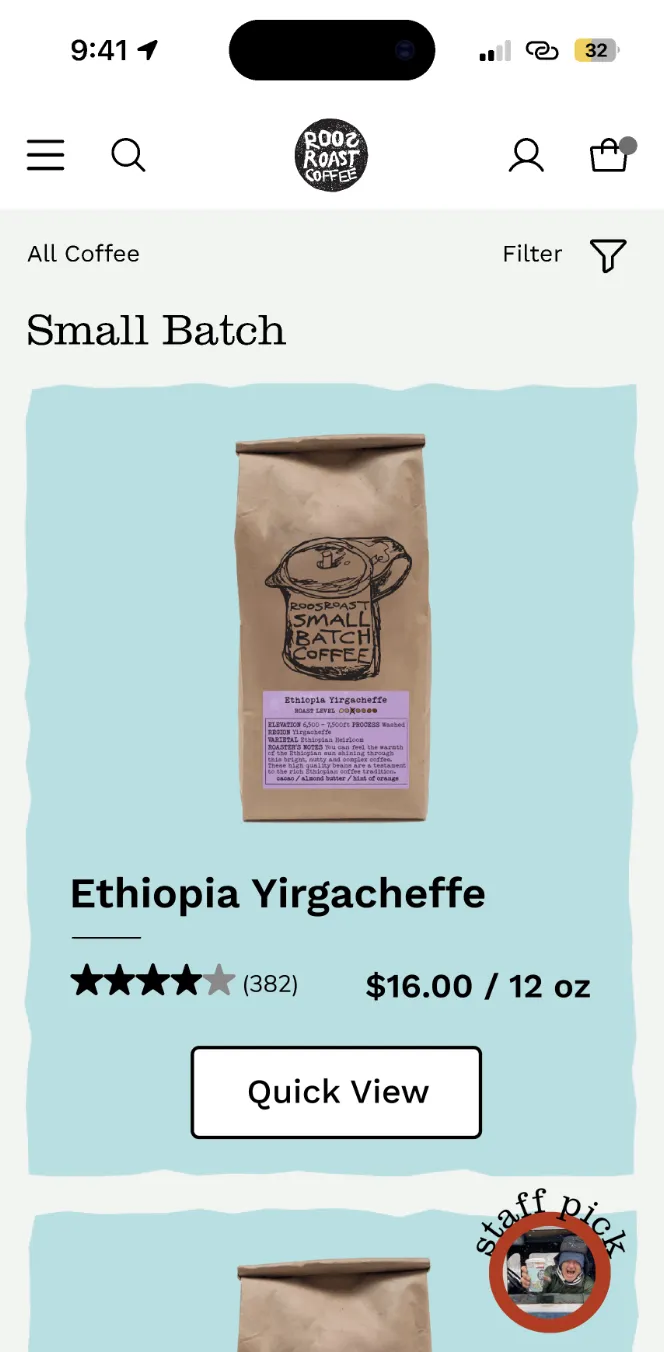 New product card design